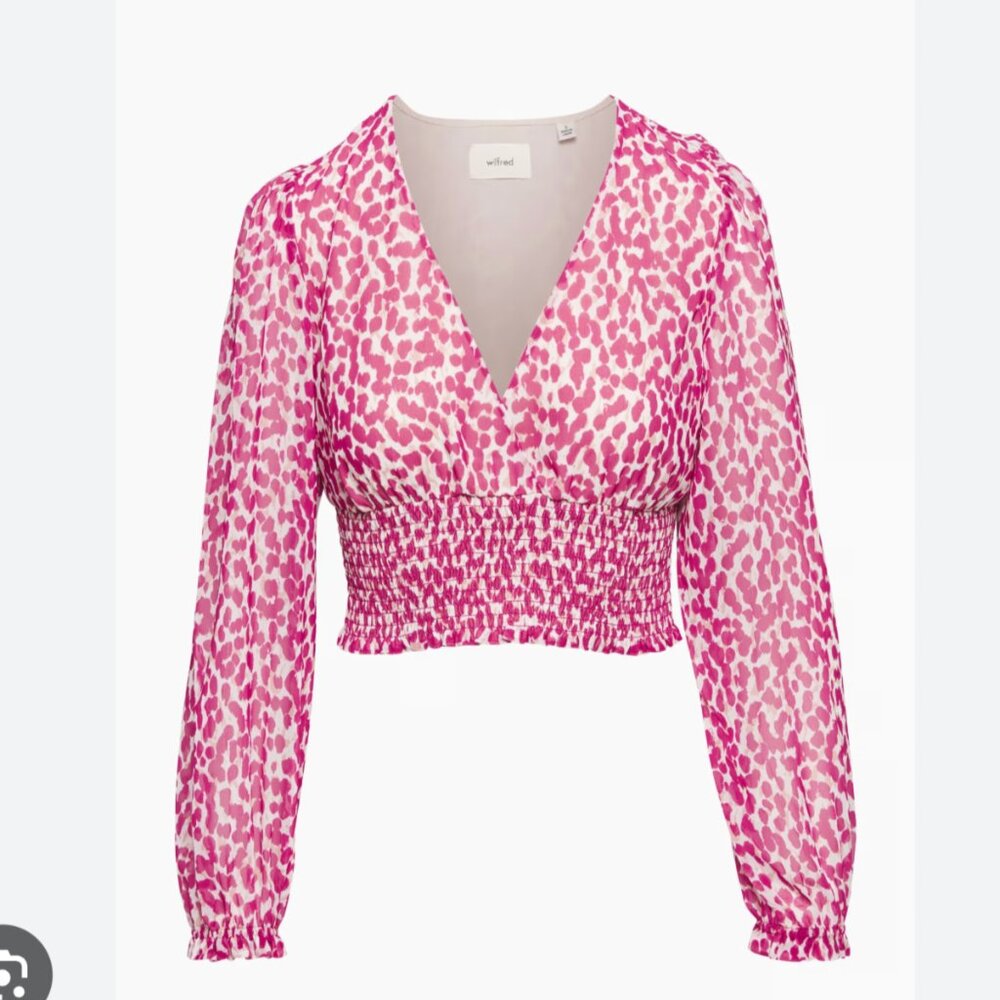 Aritzia Wilfred Wistful Blouse